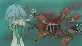 Isekai Fandom (Gate and frieren party) react to creepy wildlife???
