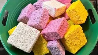 Pastel Color Pasted Blocks ! Satisfying