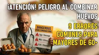 Personas mayores | ¡ATENCIÓN! Peligro al Combinar Huevos: 9 Errores Comunes para Mayores de 60+