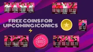 FREE COINS FOR UPCOMING ICONICS ⚡❤️