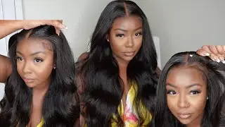 *Holiday Go-To* leaf 🍁 Wear & Go Glueless Body Wave Lace Wig Install 🤎 | ft Sunber Hair