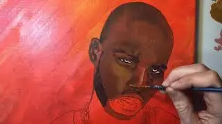 The most EPIC painting of DMX I have ever done! RIP DMX #HipHopLegend