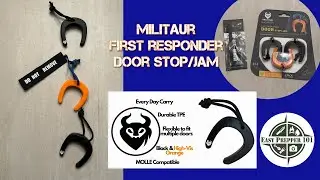 Дверной упор/заклинивание Militaur First Responder: The Ultimate Edc: Не снимайте ремень: Будьте готовы