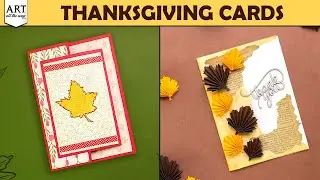 Beautiful DIY Thanksgiving Cards | Simple & Creative Greeting Card Ideas