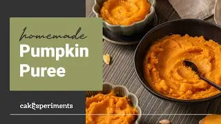 How to make homemade pumpkin puree. Video recipe