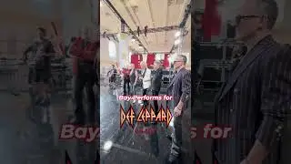 Bay Performs for Def Leppard AT AGT #americagottalent #defleppard #agt #shorts