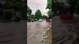 Lahore After Heavy Rain #rain #heavyrain #weather #beautiful #beautifulweather #shorts  @umairlahori