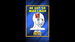 He Got So Mad Lmao 😂 | Warzone Shorts #shorts