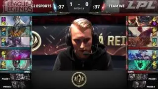 [2017 S7 MSI] Semi Finals - G2 vs WE - Game 2 - League of Legends - G2 eSports vs Team WE - 1080p