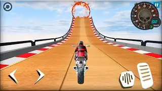 Bike Rider 2021 Motorcycle Stunts Game - Impossible Motor Bike Games Gameplay Android