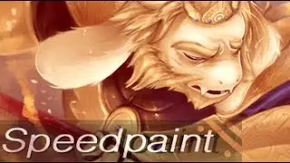 (HD) Asgore SPEEDPAINT-(undertale) The King