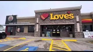 Экскурсия с остановками в ресторане Love&rsquo;s/Burger King в Полс-Вэлли, Оклахома.