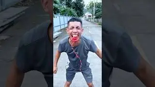 Страшное блюдо &ndash; Молодой человек наводит ужас на весь район 😱#Еда #челленджчеллендж