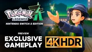 10 Minutes of Pok&eacute;mon Legends Z-A in 4K HDR | GAMEPLAY + PREVIEW [Direct Feed](Nintendo Switch 2)