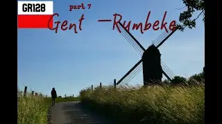 GR 128 Aachen - Wissant    part  7   Gent  -  Rumbeke