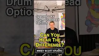🥁 Spaced Pair vs XY Overheads &ndash; Can You Hear The Difference? R&Oslash;DE NT5 Drum Mic Shootout 🎤