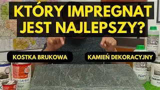 KTÓRY IMPREGNAT JEST NAJMOCNIEJSZY? TEST IMPREGNATÓW STON'S LACQUE - PORYSOWANA PŁYTA!!!