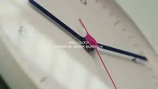 HAY Wall Clock, by Jasper Morrison