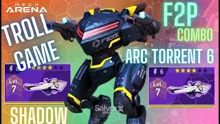 🌈⚡ Shadow + Arc Torrent 6 ⚡ The Strongest Stealth Assassin Build for Newbies | Mech Arena