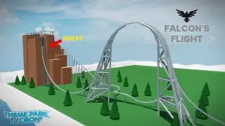 Can I Build Falcons Flight In 1 HOUR?? (Theme Park Tycoon 2)