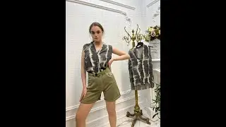 Топ арт 67009 на 46-50🇮🇹 на лето. Женская мода, стиль. In Vogue It 🇮🇹