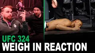 UFC 324: Weigh-In Reaction
