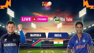 🔴Live - 𝗧𝟮𝟬 𝗪𝗼𝗿𝗹𝗱 𝗖𝘂𝗽 𝟮𝟬𝟮𝟲: India vs. Namibia Live Scores | Geo Super