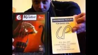 Double Bass pick up Underwood vs. The Realist