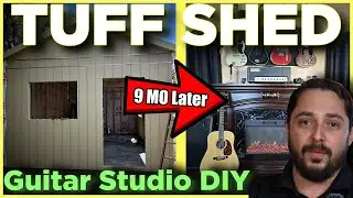 Tuff Shed to Guitar Home Studio: Full DIY Guide