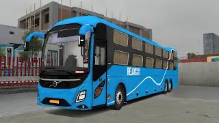 Brand new Volvo 9600 slx with updated  interior for bussid#9600s#newbussidmod#volvo9600slx#trending