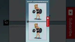 🕵️&zwj;♀️ Spot 3 Differences Challenge! &ndash; 438 🔍 #weightlifting