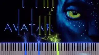 James Horner - I See You (Theme From Avatar) (Synthesia Piano)