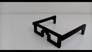 How to make lego glasses