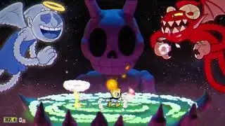 Cuphead DLC - Demon and Angel Secret Boss Fight [No Damage]