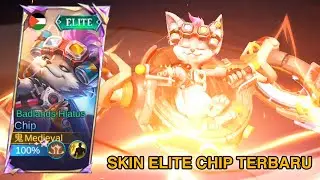 GAMEPLAY SKIN ELITE BARU HERO CHIP BADLAND HIATUS | MOBILE LEGEND
