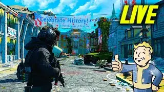 🔴LIVE: Fallout 4 is a NEW Game with 600 Mods!🔴