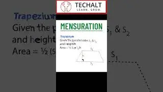 Mensuration Trapezium #shorts