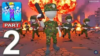 Army War Camp: Battle Game - Gameplay Walkthrough Part 2 - Train Army Earn Victory (iOS, Android)