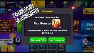 FREE FIRE ROOSTER AVATAR IN 8 BALL POOL || Its Aamir 8BP !!