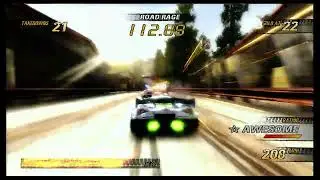 Burnout Revenge/Lone Peak Crashbreaker Road Rage - Forwards with Xbox360 Car