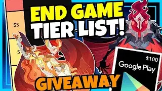END GAME TIER LIST & GIVEAWAY!!! [AFK ARENA]
