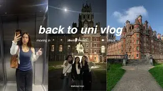 back to uni | moving in, seeing friends, filsoc