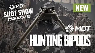 5 Ounce MDT Hunting Bipod // Shot Show 2025