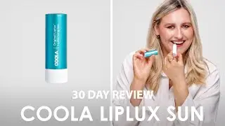 30-Day Team Review of Coola Liplux Sunscreen Original SPF30