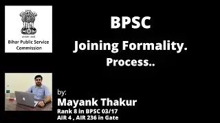 BPSC : Joining Process.