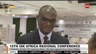 ISK President Eric Nyadimo Speaks on the 10th Africa Regional Conference in Mombasa