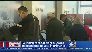 Some Pa. Lawmakers Want To Open Primaries To Independent Voters