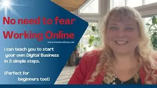 Learn the 3 Easy Steps to Start an Online Business, even if you're a Beginner.  I'll teach you.