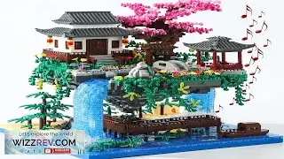 Cherry Blossom Tree Building Set with Gift Box Original Music Cherry Blossom