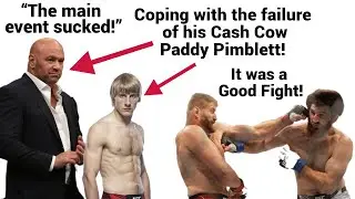 Dana White Trashed The Main Event to Cover Up His Anger for His Cash Cow Paddy Pimblett's Failure